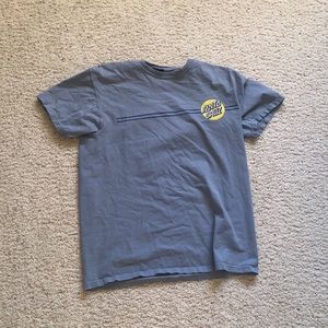 santa cruz blue t shirt